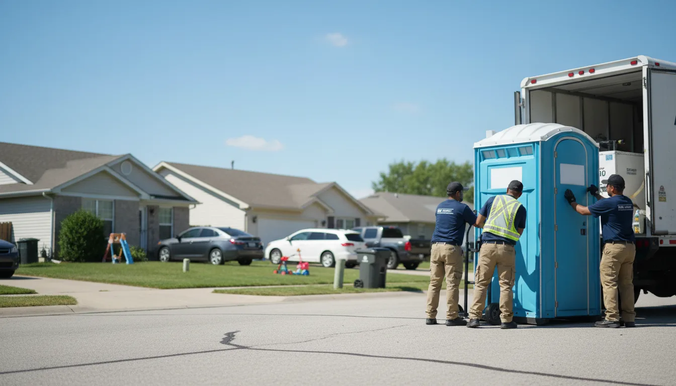 Standard Porta Potty Rentals in Darien, IL near me